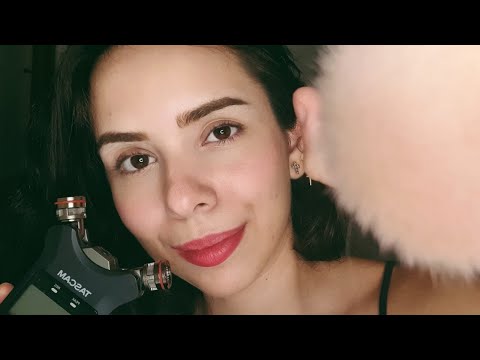 PINCEL NA TELA, SONS DE BOCA E AFIRMAÇÕES POSITIVAS: ASMR BINAURAL PARA A ANSIEDADE