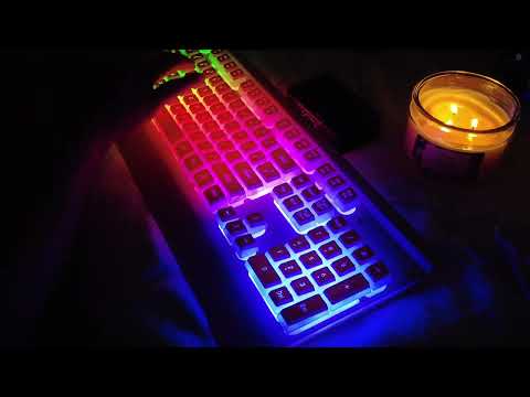 [Cozy ASMR] 1h keyboard fast and slow typing, for sleep, relaxation and focus, no talking 