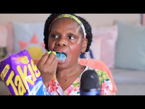 BLUE HEAT TAKIS ASMR EATING SOUNDS