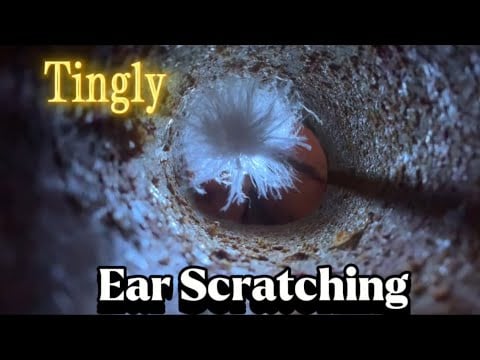 ASMR Ear Scratching & Tickling for Ultimate Tingles and Sleep
