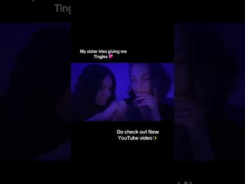 #asmr #tingles #mouthwhisper #asmrvideos #visualtingle #asmrbrushing #sister