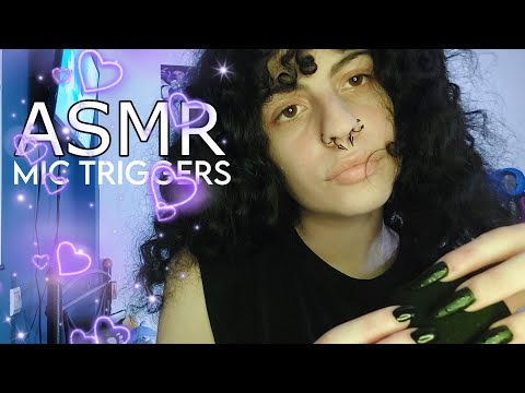 ASMR INTENSE Mic Triggers | Fast and Aggressive |mic swirling, pumping, scratching (foam cover only)