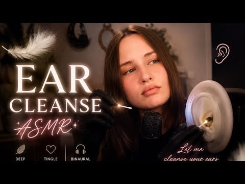 Ear Cleaning ASMR for Sleep | Intense Tingles, Relaxing Ear Exam & Personal Attention 💗