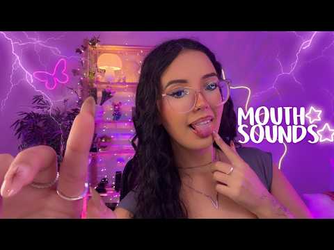 ASMR ★ os MELHORES SONS DE BOCA para voce dormir IMEDIATAMENTE 👄 | mouth sounds 🌧️