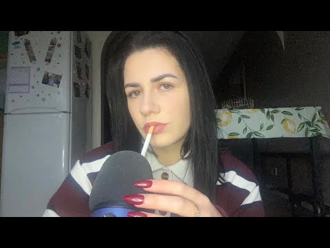 ASMR | Smoky Whispering In Your Ear 👄 (Smoking, Mic Scratching, Trigger Words)