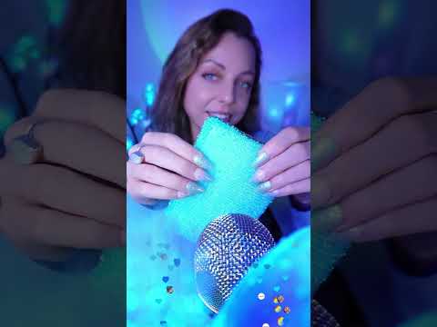 Sparkle Sponge ASMR 🫠💙💤 #asmr #asmrsounds #asmrvideo #asmrlivestream #livestream