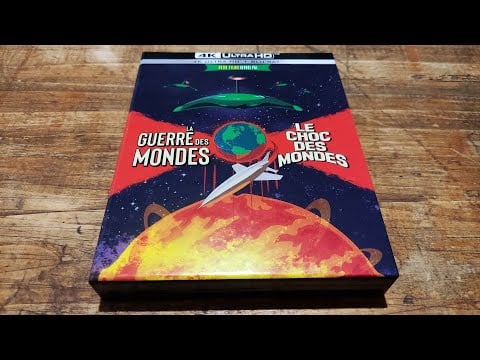 La Guerre des Mondes & Le Choc des Mondes / Blu-ray 4K - Édition Collector - ASMR Français