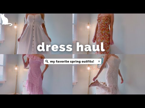 ASMR try on dresses, soft spoken - The ASMR Index