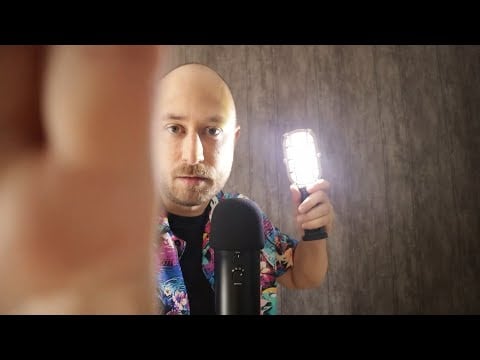 Examen des nerfs crâniens rapide - Docteur en vacances - ASMR