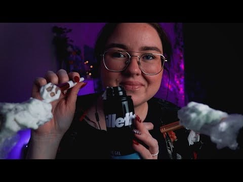 ASMR 💖 Raklödder öra till öra 👂🏻🛁