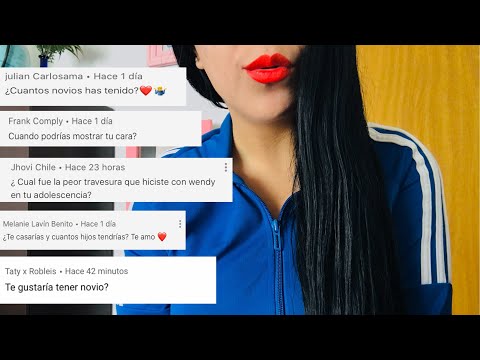 ASMR PREGUNTAS Y RESPUESTAS #2