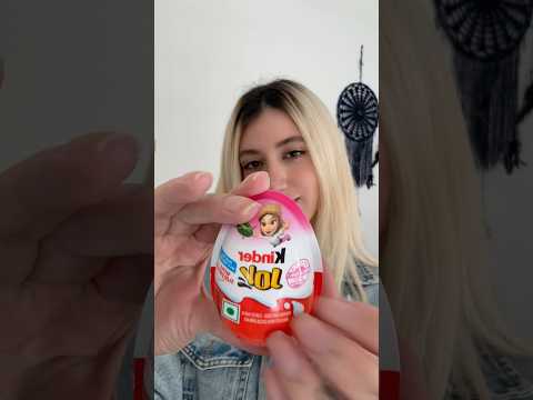 KINDER JOY🤩 SUPRIZEEE🌈#shorts #asmr