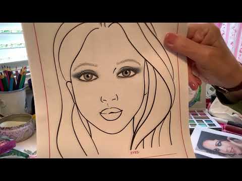 ASMR makeup application, smokey eye. soft spoken
