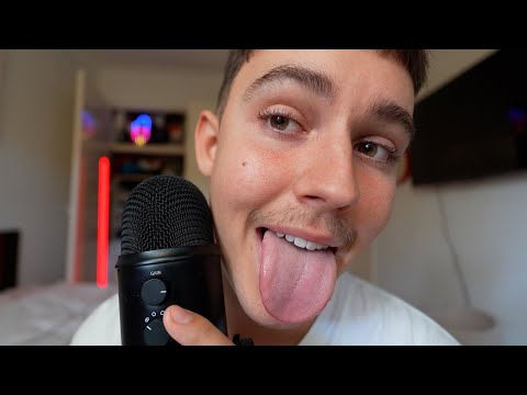 Super Sticky Up-Close ASMR Mouth Sounds 💦
