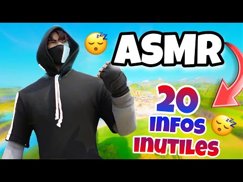 ASMR Français 20 INFOS INUTILES ✨😴 (chuchotements intense proche du micro ✨)