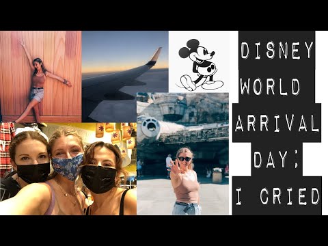 DISNEY WORLD ARRIVAL DAY; I CRIED!!!