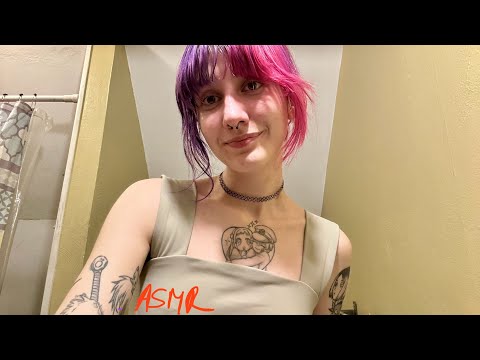 ASMR Skincare with me while we talk about mental health topic :) lofi