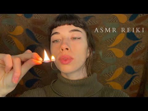 Reiki ASMR ~ Remove Low Vibrational Energy | Plucking Negative Thoughts | Relaxing | Energy Cleanse