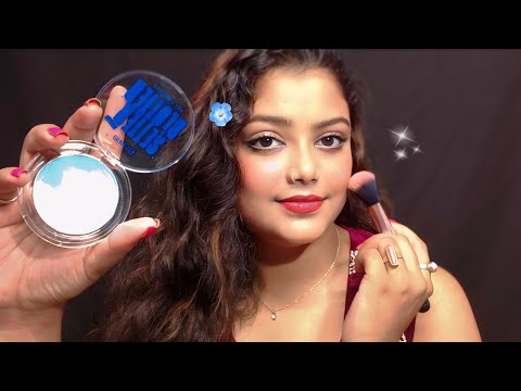 ASMR | GRWM For Indian Big Festival Durga Puja |💄✨ 