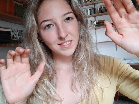 ASMR plucking & body positive affirmations