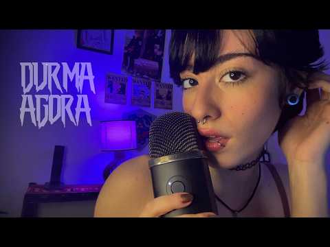ASMR fazendo sons de boca PERFEITOS pra CANSAR suas orelhas