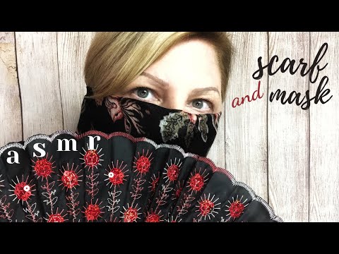 ASMR Scarf and Surgical Mask w/ Gloves [Request] 😷😘💗