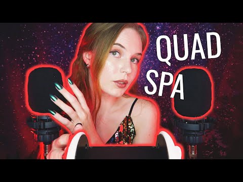 4 Mics = 4x SPA for Your Ears 💕 Ear Massage, Scrub, Sponges, LIQUIDY MASKS, Deep Whisper ASMR