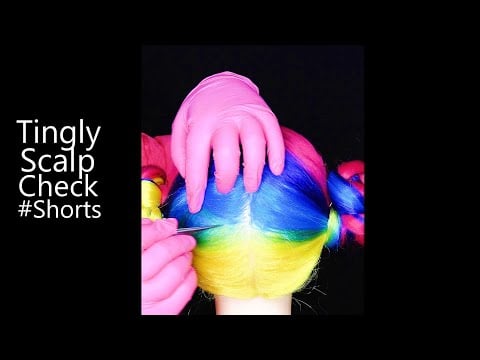 ASMR Tingly Scalp Check #Shorts