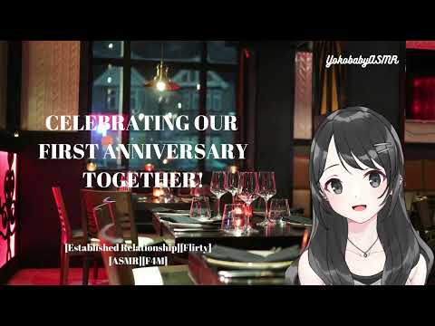 Celebrating our Anniversary Together [Established Relationship][Flirty][ASMR][F4M]