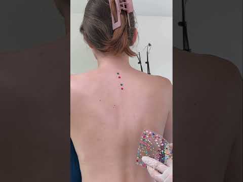Asmr back exam #asmr #asmrsounds #asmrvideo #relaxing #relax #satisfying #satisfyingvideo #tingles