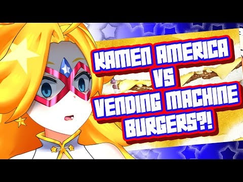 Kamen America VS VENDING MACHINE BURGERS?! 😱😱😱
