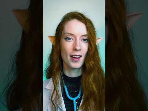 ASMR Medical Examination With Elf Doctor 🩺 #asmr #shorts #shortvideo