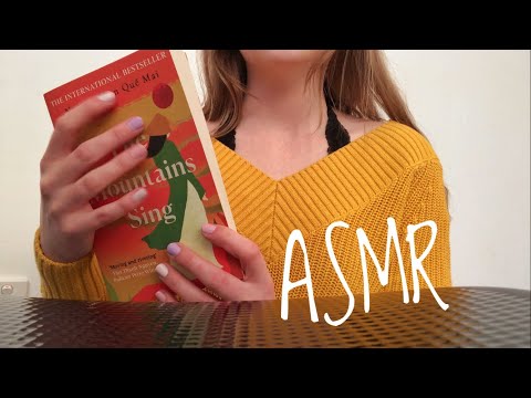 lofi ASMR book tapping & whispering