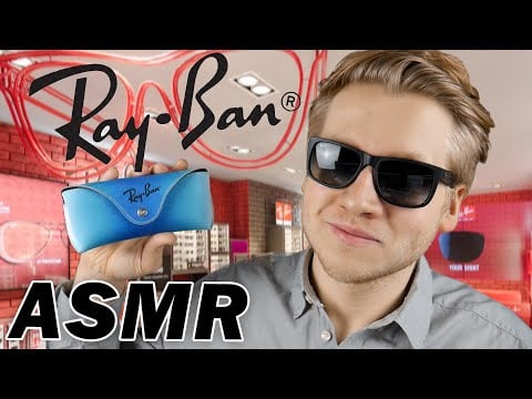 ASMR - RAY BAN MITARBEITER stellt dir SONNENBRILLEN vor! (Roleplay) auf Deutsch/German