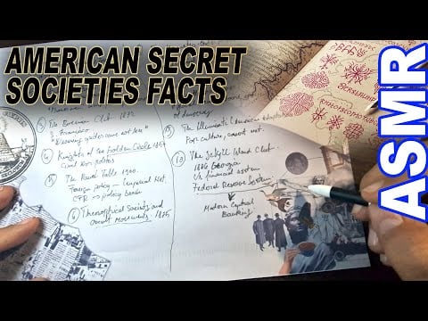 ASMR: American Secret Societies that Influenced Everything ( ASMR history and tracing )