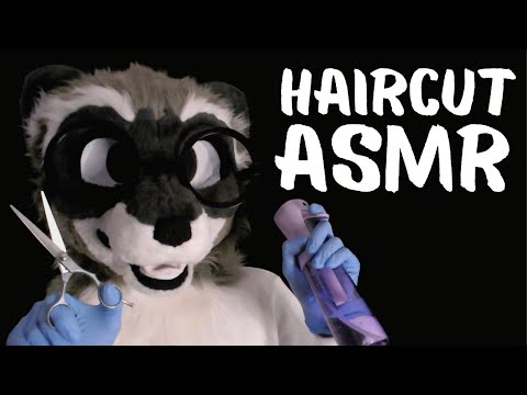 [Furry ASMR] Haircut Roleplay (Spraying Sounds, Scissors, Brushes...)