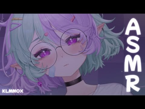 [ASMR] Kisses for a good night's sleep by elf girl ~