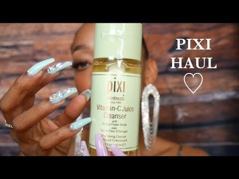 ASMR | PIXI BEAUTY PR UNBOXING 🌸🎈| CHYNA UNIQUE