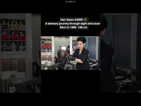 미용실ASMR 시각과청각의 활성화 # 밝은 흙갈색Hair salon ASMR visual and auditory activation # Light soil brown