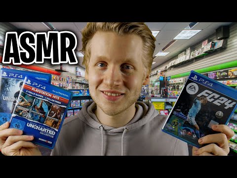 ASMR | Game-Store Mitarbeiter hat die neusten Spiele! (Roleplay)