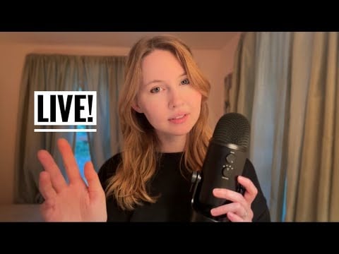 ASMR LIVE‼️ Fast Clicky Mouth Sounds & Whispers For Tingles✨