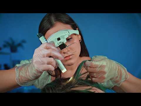 ASMR ROLEPLAY Dermatologista cuida do seu couro Cabeludo | SPA CAPILAR✨️
