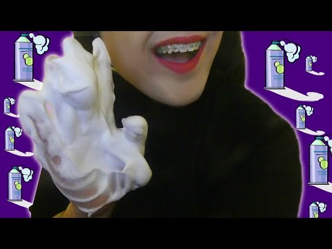 ASMR  💜 Shaving Cream Sounds  💜