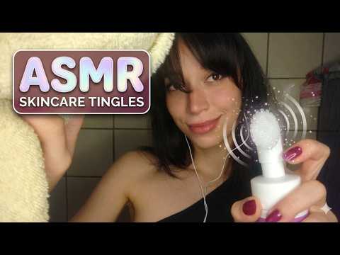 Asmr Fazendo seu skincare para dormir MAS em voz suave sem tapping e sem mouthsounds