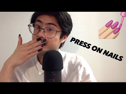 PRESS ON NAILS - Tapping & Scratching | YamASMR