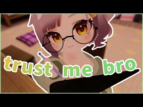 ASMR Bratty little sister "helps" you with your homework ✏️ ♡ vrc roleplay