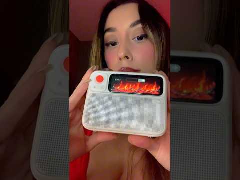 ASMR with my Speaker #asmr #divoom #asmrshorts #asmrsleep