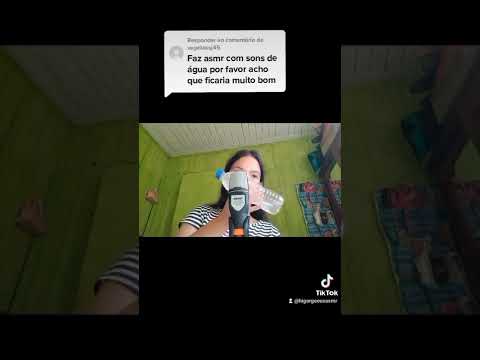 Asmr  sons de água #asmr #asmragua #asmrportuguês #asmrcaseiro #asmrbrasileiro #asmrcasero