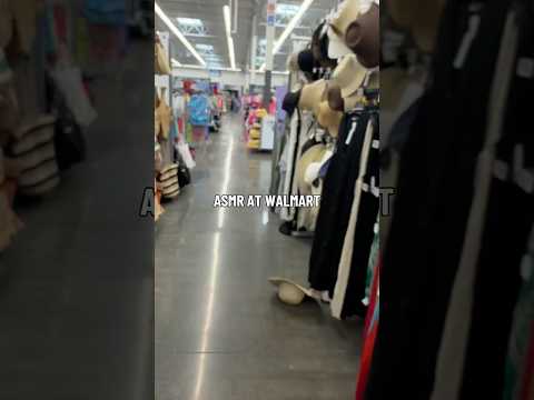 WALMART ASMR (fast tapping in public)