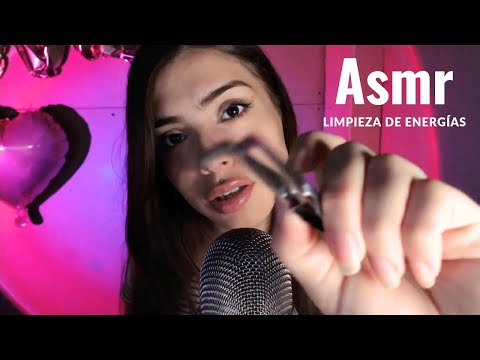 asmr Limpieza energética ✨ para poder dormir | Te saco las malas energías | asmr en ESPAÑOL